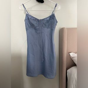 light blue urban outfitters dress